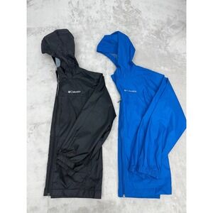 Columbia glennaker rain jackets size 10-12
